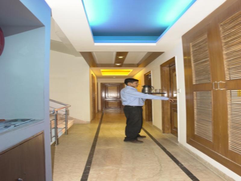 Hotel Apra Deluxe New Delhi Interiør billede